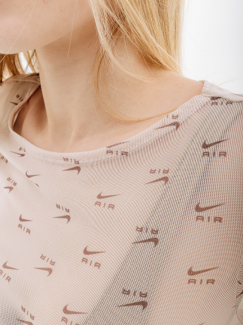 Платье Nike W Nsw Air Aop Mesh Ls Dress
