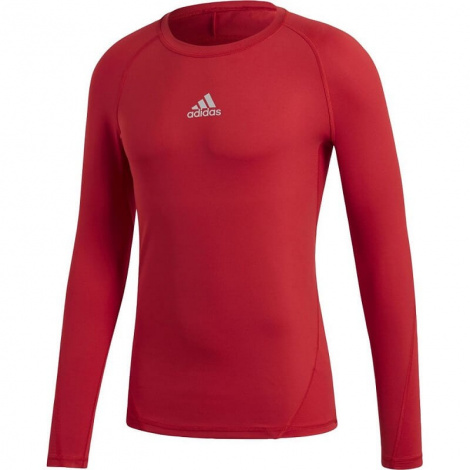 Термобілизна Верх З Довгим Рукавом Adidas Alphaskin Cw9490 (L) Червона
