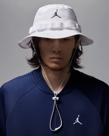 Шапка U J Apex Bucket Jumpman Hm5753-100 Jordan L Білий