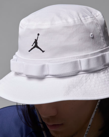 Шапка U J Apex Bucket Jumpman Hm5753-100 Jordan L Білий