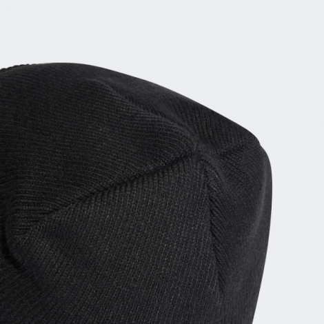 Шапка Logo Beanie Cuf Ib2651 Adidas Osfw Чорний