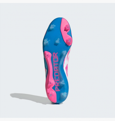 Бутси Adidas Predator Elite Laceless Firm Ground Soccer Cleats White/Pink