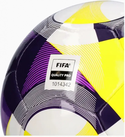 Футзальный мяч Adidas CONEXT 25 PRO SAL бело-желто-фиолетовый