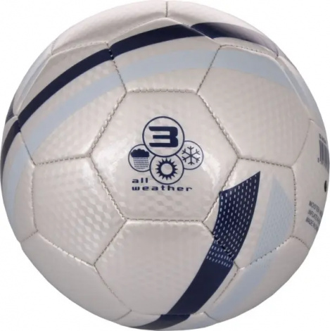 Футбольний м'яч Merco DOUBLE TONE сіро-темно-синій