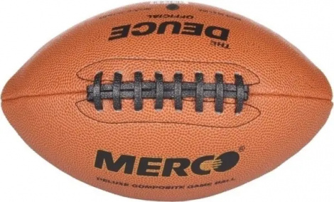 М'яч для американського футболу Merco DEUCE OFFICIAL коричневий