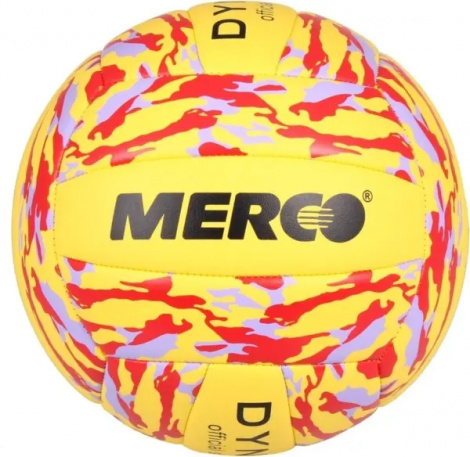 Волейбольный мяч Merco DYNAMIC желто-красно-сиреневый