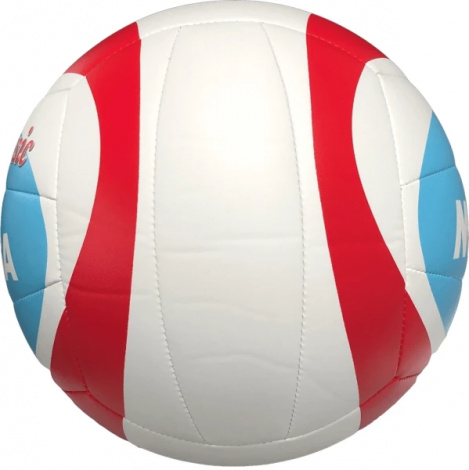 Мяч для пляжного волейбола Mikasa BEACH CLASSIC бело-голубо-красный