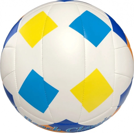 М'яч для пляжного волейболу Mikasa BEACH CLASSIC біло-синьо-жовтий