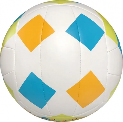 Мяч для пляжного волейбола Mikasa BEACH CLASSIC бело-желто-голубой