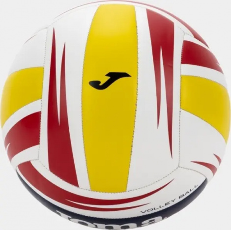 Волейбольный мяч Joma J-MATCH бело-красно-желто-темно-синий