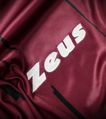 Комплект футбольной формы Zeus KIT BOLT GN/NE гранатово-красно-черный Z01855