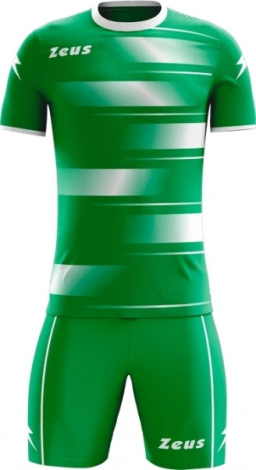 Комплект футбольної форми Zeus KIT KOSMO VE/BI зелено-білий Z01820