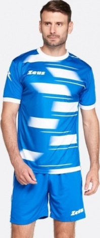 Комплект футбольної форми Zeus KIT KOSMO RO/BI синьо-білий Z01819