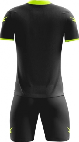 Комплект футбольної форми Zeus KIT KOSMO NE/GF чорно-лимонний Z01816
