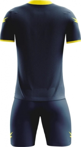 Комплект футбольной формы Zeus KIT KOSMO BL/GI темно-сине-желтый Z01812