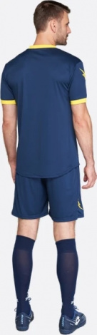 Комплект футбольной формы Zeus KIT KOSMO BL/GI темно-сине-желтый Z01812