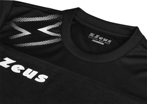 Футболка Zeus T-SHIRT OLYMPIA NERO черно-темно-серая Z01802