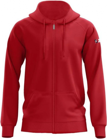 Толстовка Zeus FELPA ULTRA C/ZIP красная Z01631