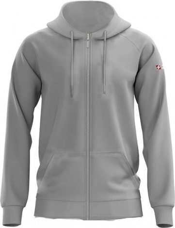 Толстовка Zeus FELPA ULTRA C/ZIP серая Z01629