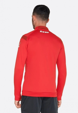Реглан Zeus FELPA TRAIN MONOLITH ROSSO Z01327