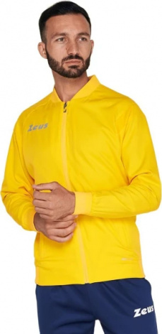 Олимпийка (мастерка) Zeus GIACCA MICRO MONOLITH GIALL желтая Z01278