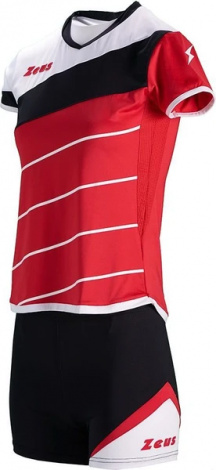 Волейбольная форма Zeus KIT LYBRA DONNA RE/NE Z01021
