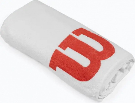 Полотенце Wilson SPORT TOWEL бело-красное WRZ540100