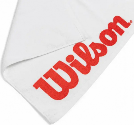 Рушник Wilson COURT TOWEL біло-червоний WRZ5400000