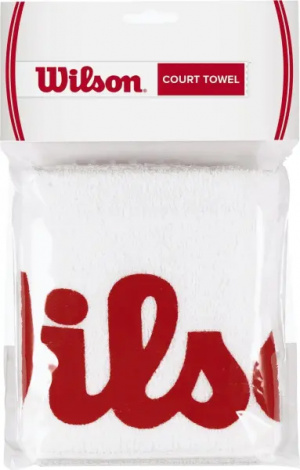 Рушник Wilson COURT TOWEL біло-червоний WRZ5400000