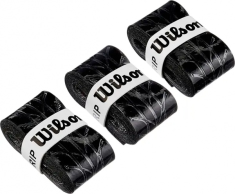 Обмотка для ракеток Wilson PROFILE OVERGRIP чорна (3 штуки) WRZ4025BK