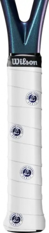 Обмотка для ракеток Wilson ROLAND GARROS 2024 OVERGRIPS бело-темно-синяя (3 штуки) WR8442601001
