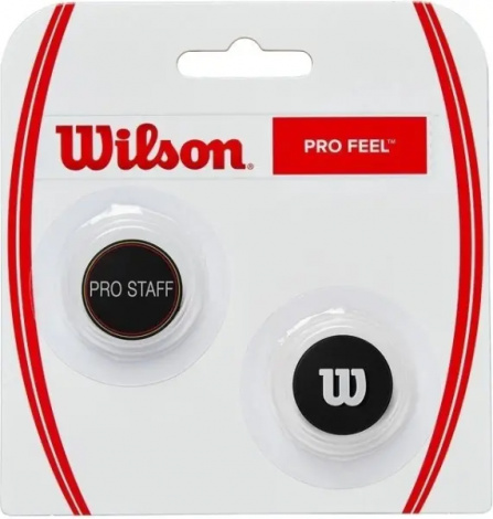 Виброгасители для ракеток Wilson PRO FEEL PRO STAFF DAMPENER черные (2 штуки) WR8407101001