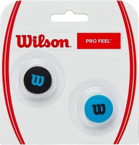 Виброгасители для ракеток Wilson PRO FEEL ULTRA DAMPENERS сине-черные (2 штуки) WR8405801001
