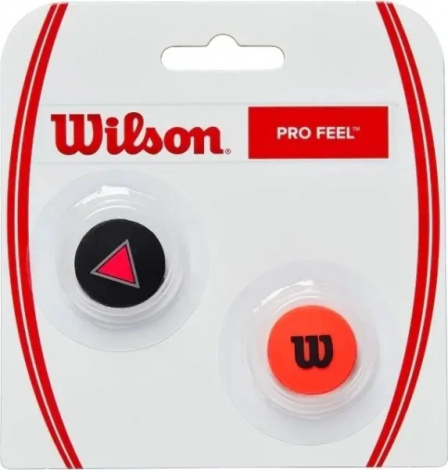 Виброгасители для ракеток Wilson PRO FEEL CLASH DAMPENERS красно-черные (2 штуки) WR8405701001