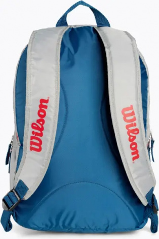 Рюкзак підлітковий Wilson JUNIOR світло-сіро-червоно-синій WR8023801001