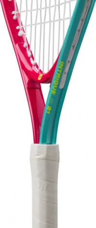 Ракетка для тенісу дитяча Wilson INTRIGUE JR 21 рожево-бірюзово-жовта WR180510