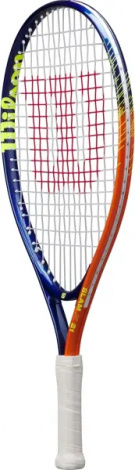 Ракетка для тенниса детская Wilson SLAM JR 21 темно-сине-оранжево-желтая WR172010