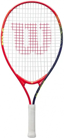 Ракетка для тенісу дитяча Wilson SLAM JR 23 червоно-темно-синьо-жовта WR171910