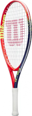 Ракетка для тенісу дитяча Wilson SLAM JR 23 червоно-темно-синьо-жовта WR171910