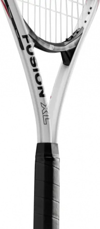 Ракетка для тенісу Wilson FUSION XL біло-чорна WR147910