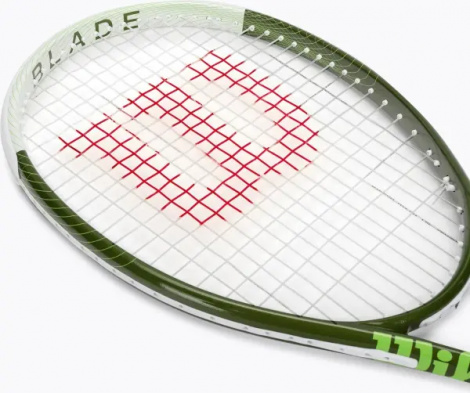 Ракетка для тенісу Wilson BLADE FEEL TEAM 103 зелено-біла WR117710