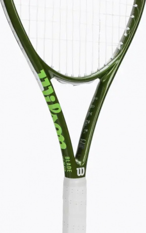 Ракетка для тенісу Wilson BLADE FEEL TEAM 103 зелено-біла WR117710