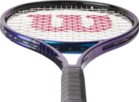 Ракетка для тенниса Wilson ULTRA PRO 16X19 V4 сине-фиолетовая WR116711