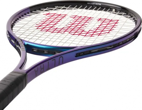 Ракетка для тенниса Wilson ULTRA PRO 16X19 V4 сине-фиолетовая WR116711