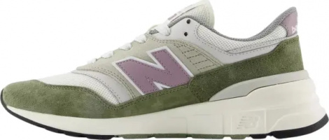 Кросівки New Balance 997 зелено-біло-бузкові U997RMGB