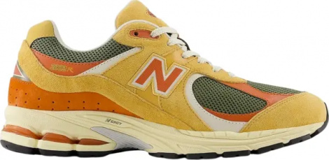 Кросівки New Balance 2002R жовто-оранжево-темно-зелені U2002RPB