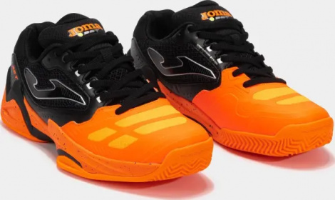 Кроссовки теннисные Joma SET оранжево-черные TSETW2508C
