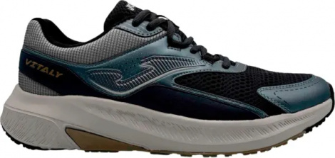 Кроссовки беговые Joma VITALY серо-черно-темно-бирюзовые RVITAW2521