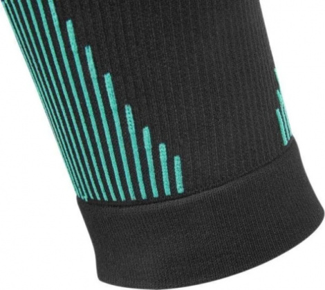Рукава компрессионные для икр Reebok KNITTED COMPRESSION CALF SLEEVE 2 шт. черно-бирюзовые M RRSL-15334