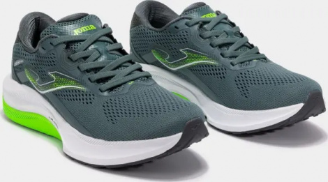 Кроссовки беговые Joma HISPALIS темно-зелено-салатовые RHISPW2517